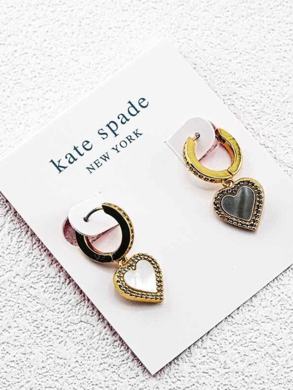 Kate Spade Heart Stud Earrings